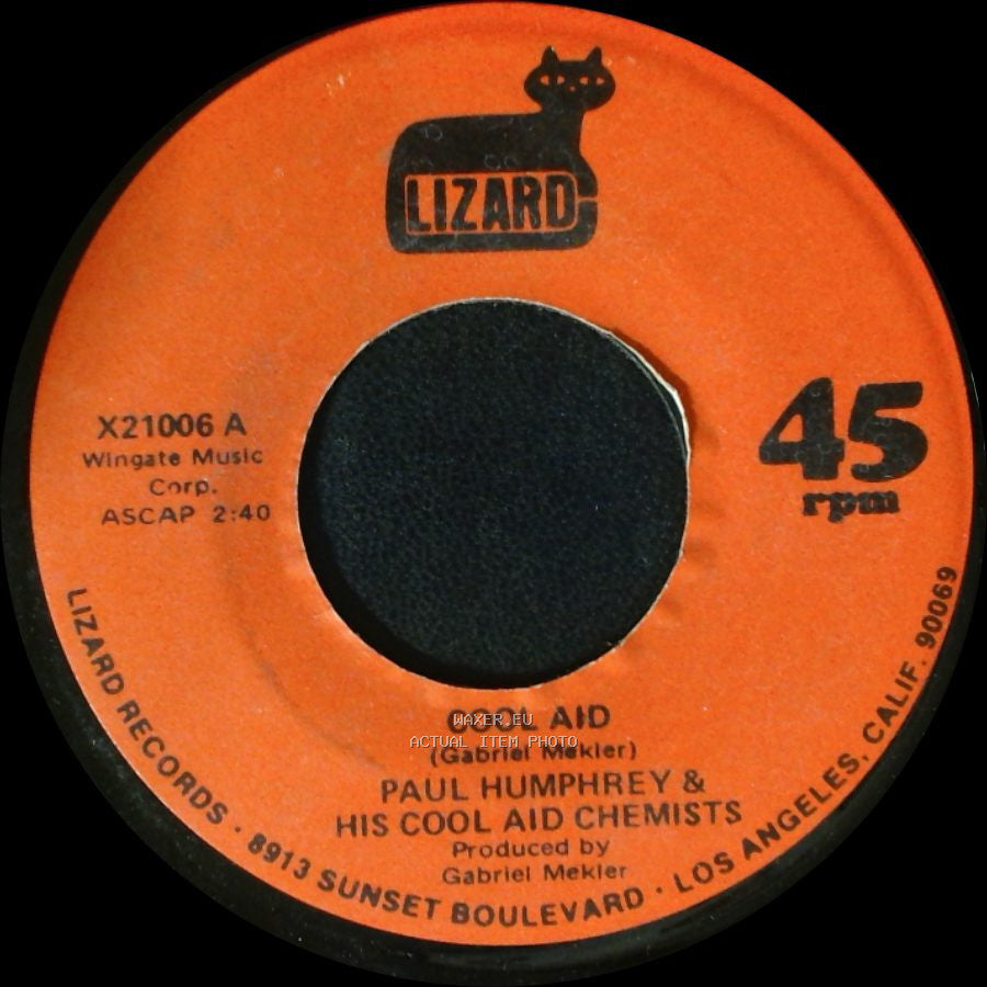 Paul Humphrey & His Cool Aid Chemists - Detroit / Cool Aid side B