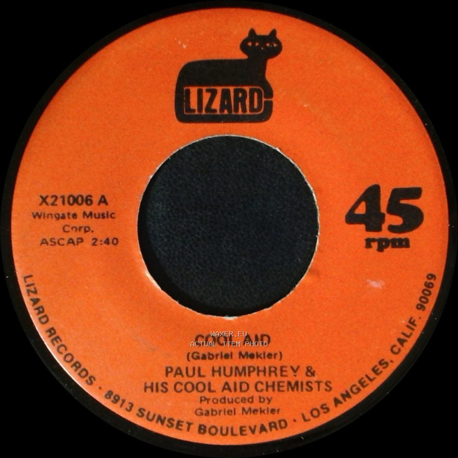Paul Humphrey & His Cool Aid Chemists - Detroit / Cool Aid side A