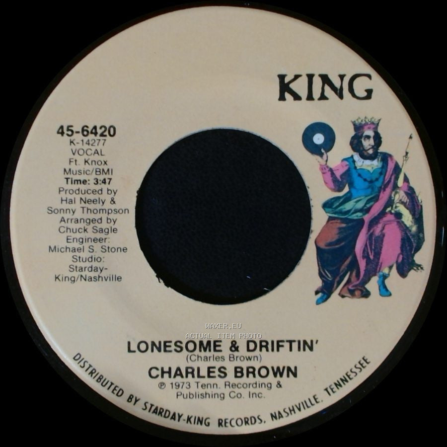 Charles Brown - Lonesome & Driftin' / For The Good Times side A