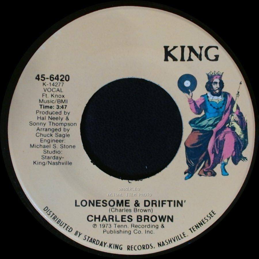 Charles Brown - Lonesome & Driftin' / For The Good Times side A