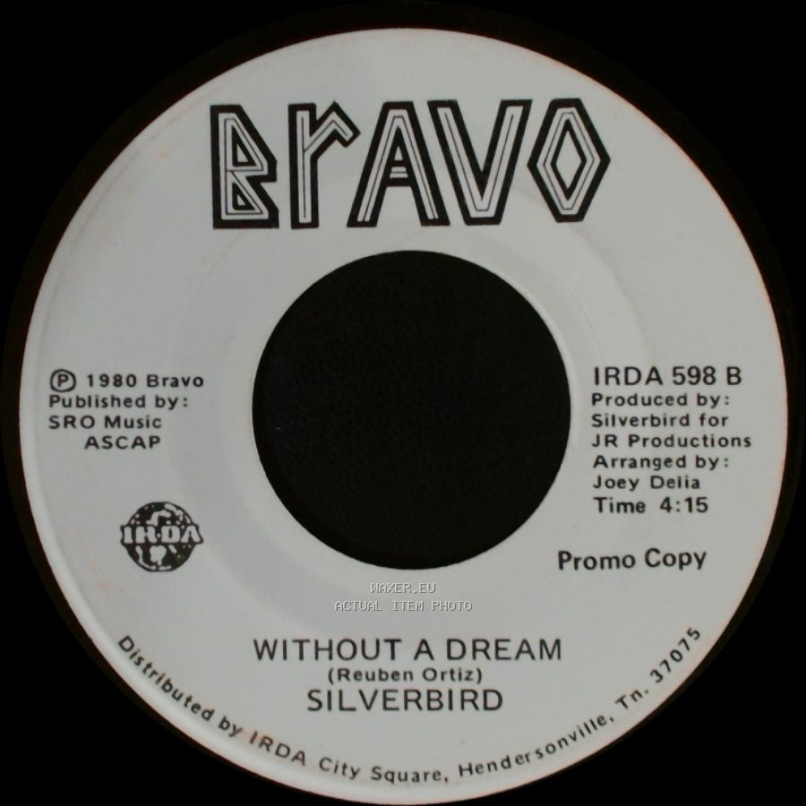 Silverbird - Yata Hei (Means Hello In Navajo) / Without A Dream side B