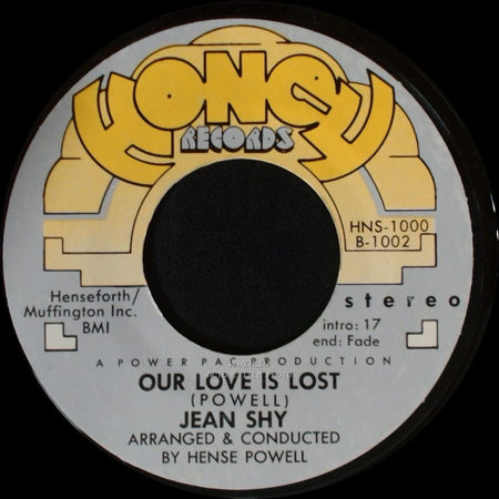 Jean Shy - Our Love Is Lost / Don't Touch Me side A