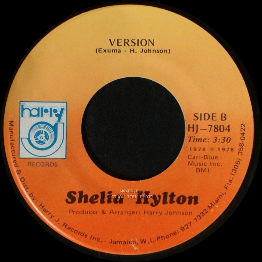 Shelia Hylton - Letter From Miami / Version side B