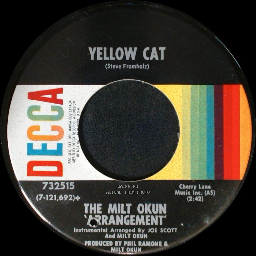 The Milt Okun 'arrangement' - Oh, Calcutta / Yellow Cat side B