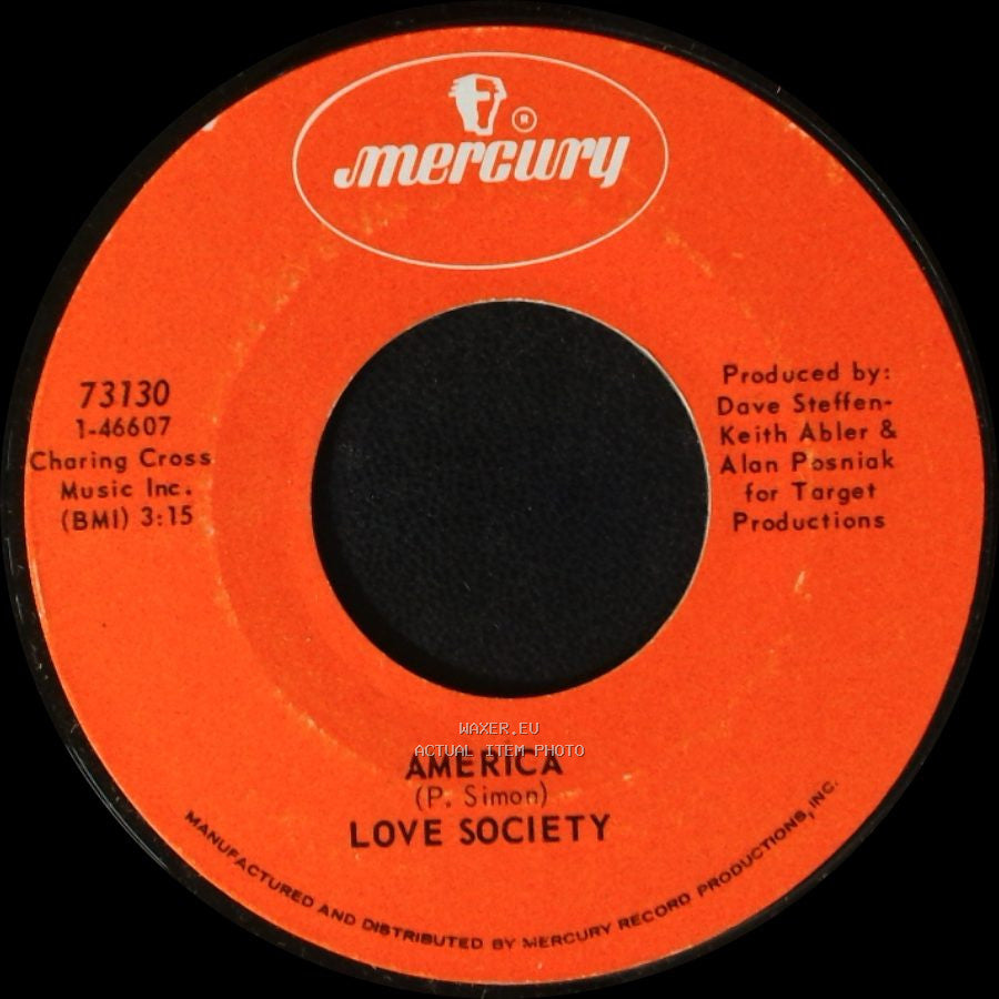 Love Society - America / Wanda side A