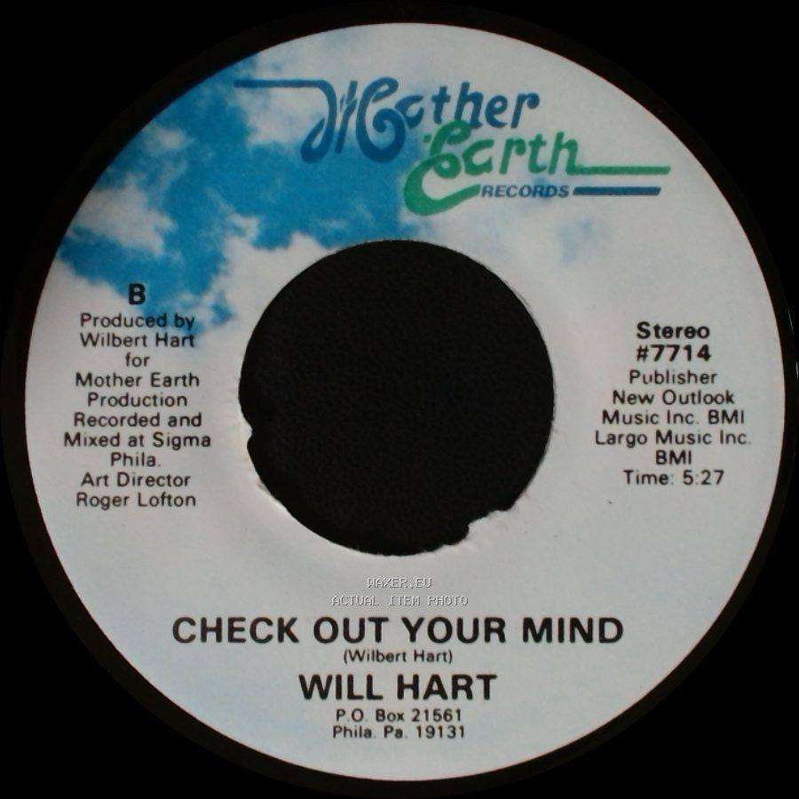 Will Hart - Check Out Your Mind / Stop Confusion side A
