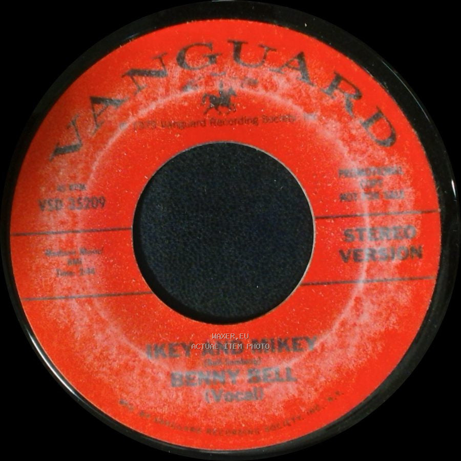 Benny Bell - Ikey And Mikey / Ikey And Mikey side B