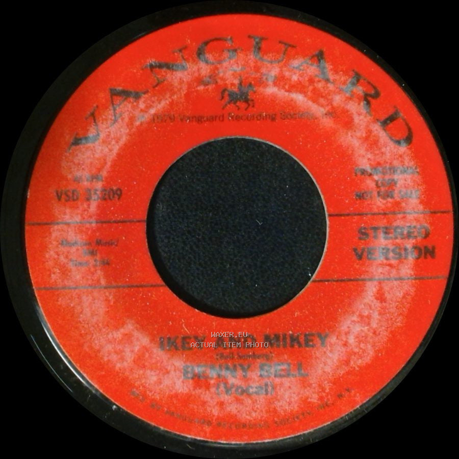 Ikey And Mikey / Benny Bell - Benny Bell / Ikey And Mikey side B