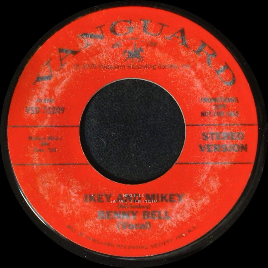 Benny Bell - Ikey And Mikey / Ikey And Mikey side A