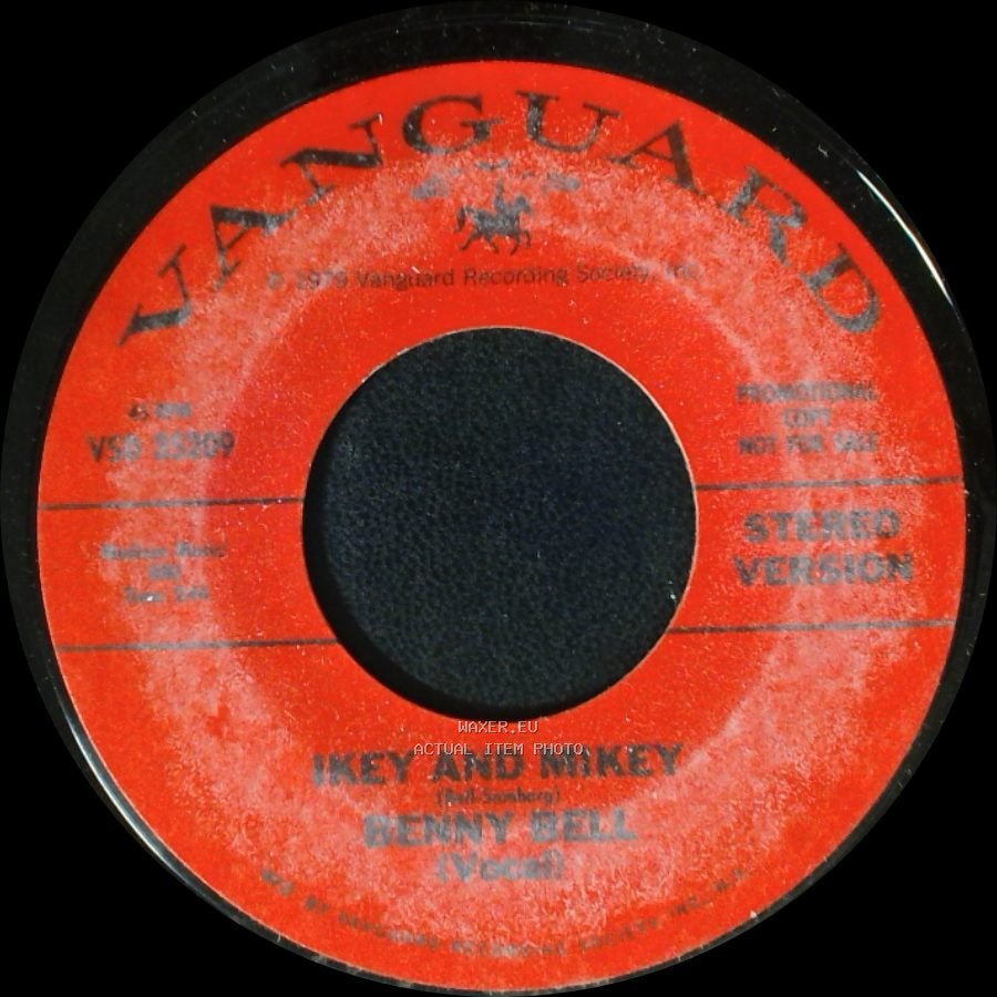 Benny Bell - Ikey And Mikey / Ikey And Mikey side B