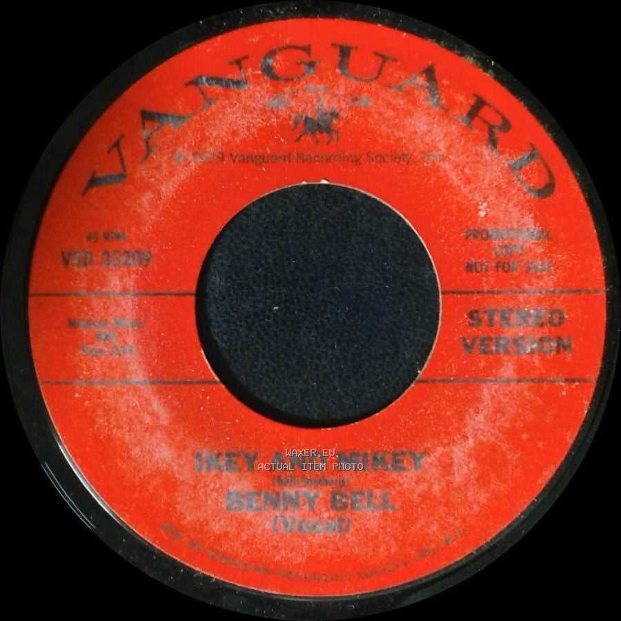 Benny Bell - Ikey And Mikey / Ikey And Mikey side B