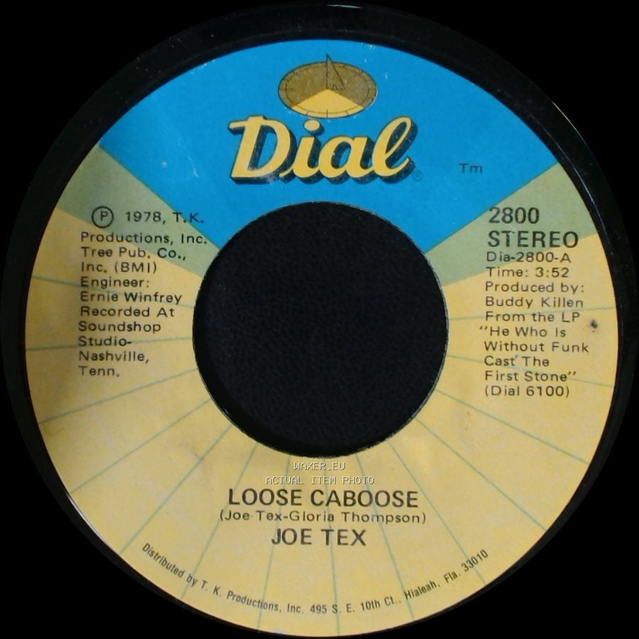 Joe Tex - Loose Caboose / Music Ain't Got No Color side A