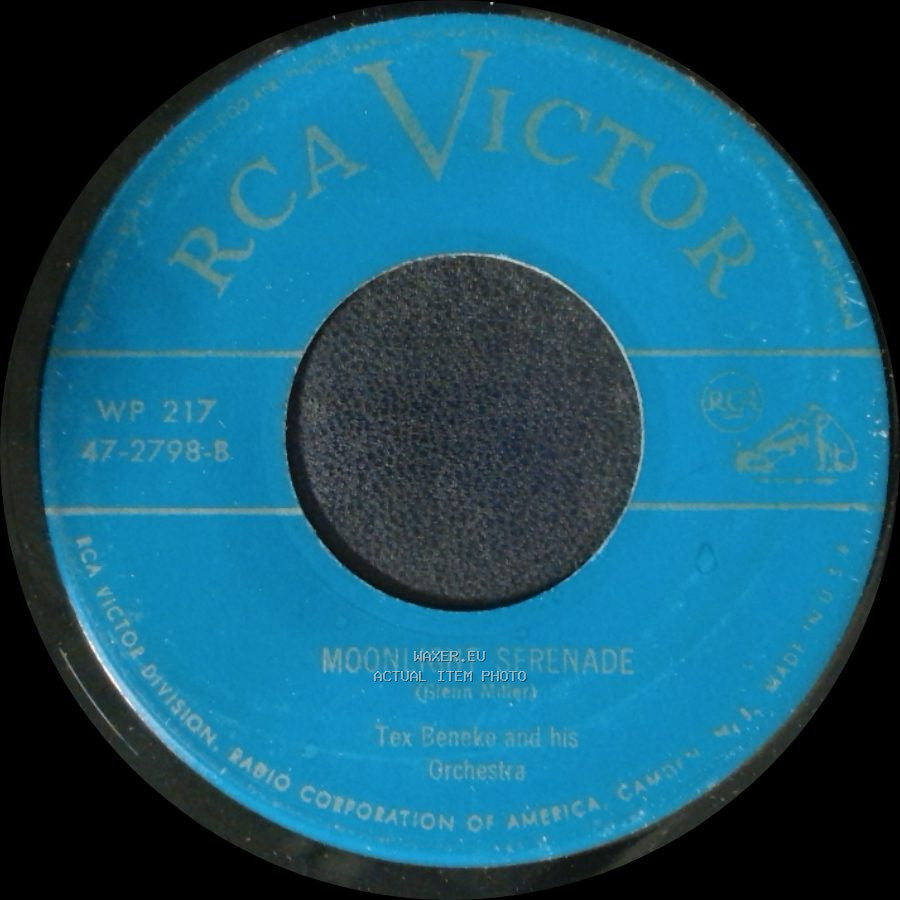 Tex Beneke And His Orchestra / Tommy Dorsey And His Orchestra - Moonlight Serenade / I'm Getting Sentimental Over You side A