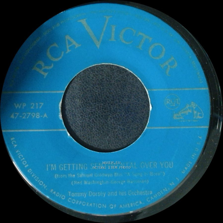 Tex Beneke And His Orchestra / Tommy Dorsey And His Orchestra - Moonlight Serenade / I'm Getting Sentimental Over You side B