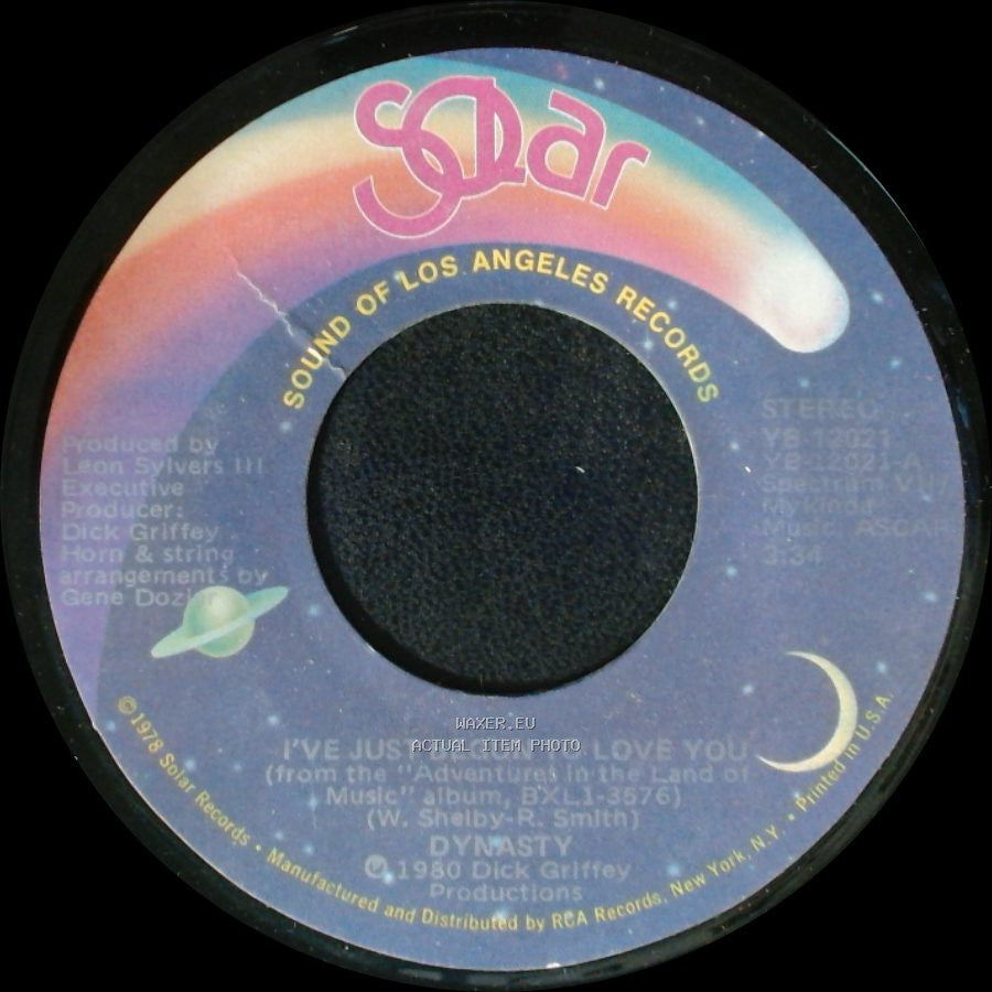 Dynasty - When You Feel Like Giving Love (Dial My Number) / I've Just Begun To Love You side B