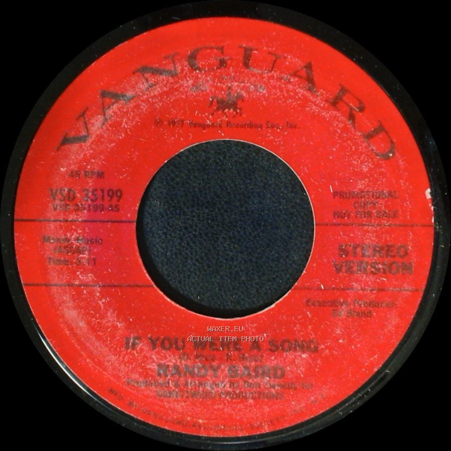 Randy Meisner / Randy Baird - If You Were A Song / If You Were A Song side A
