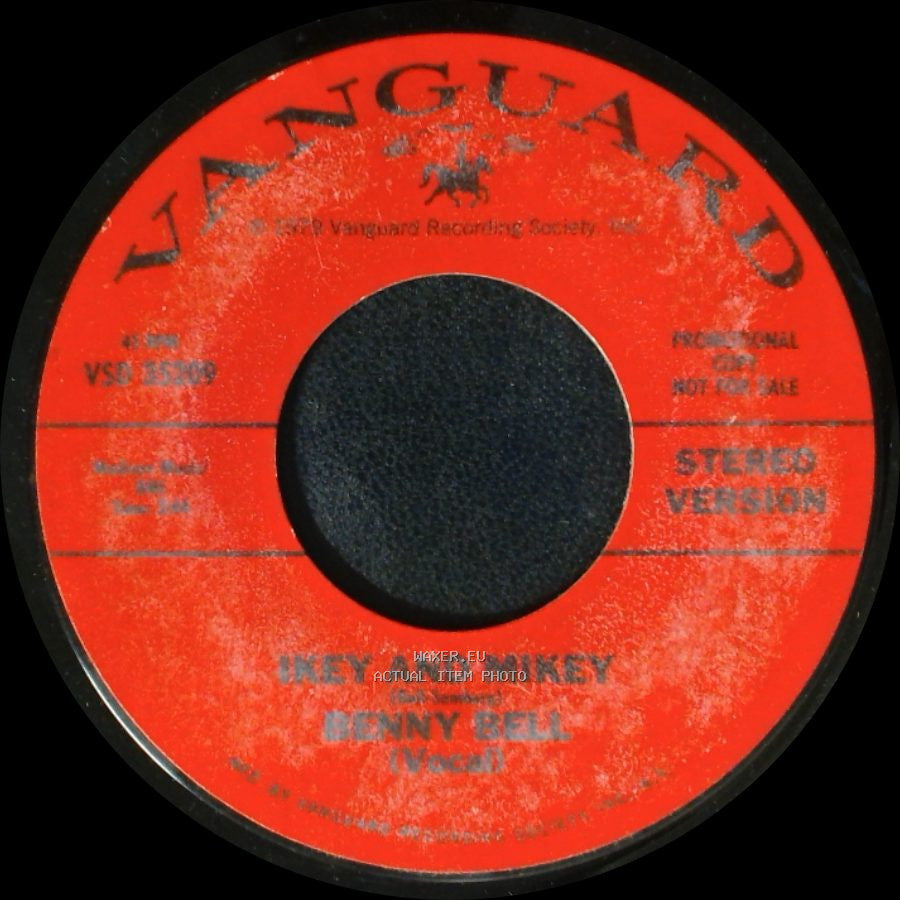 Benny Bell - Iney And Mikey / Ikey And Mikey side B