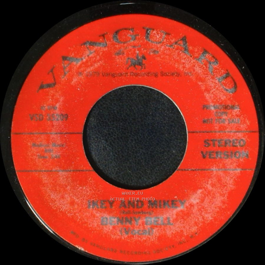 Benny Bell - Ikey And Mikey / Inky And Mikey side A
