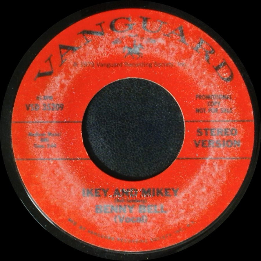 Benny Bell - Ikey And Mikey / Inky And Mikey side B
