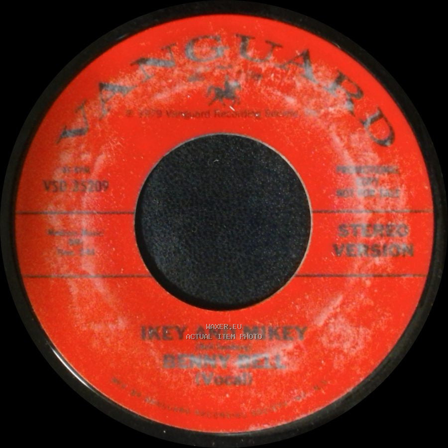 Benny Bell - Unknown Title A / Ikey And Mikey side B