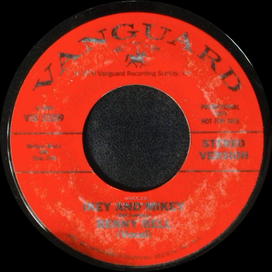 Benny Bell - Ikey And Mikey / Trey And Mikey side B