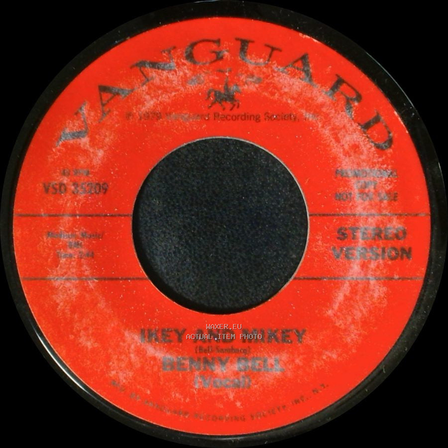 Benny Bell - Ikey And Mikey / Ikey And Mikey side A