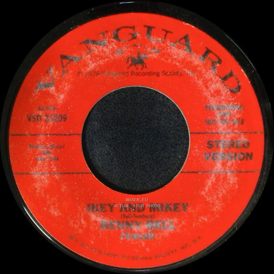 Benny Bell - Ikey And Mikey / Ikey And Miney side A