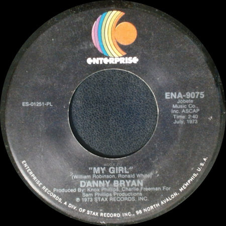 Danny Bryan - Get Down To It / My Girl side A