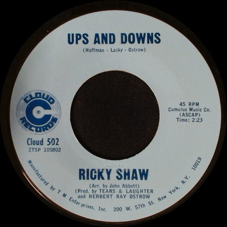 Ricky Shaw - That's The Way Heaven Made Her / Ups And Downs side B