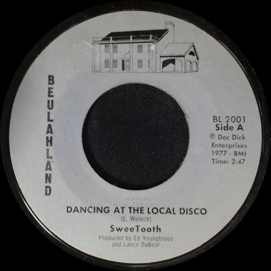Sweetooth - Dancing At The Local Disco / Johnny Don't Shoot That Gun Off side A