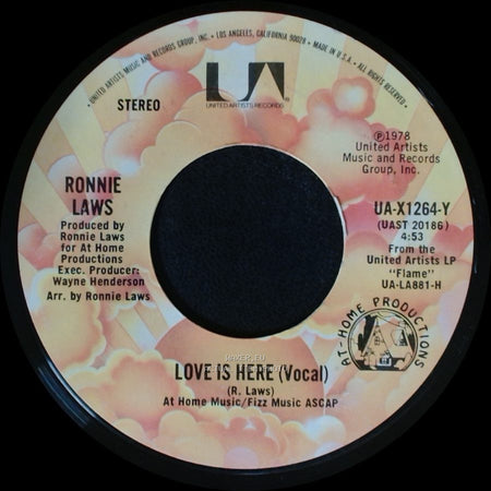 Ronnie Laws - Grace / Love Is Here (Vocal) side B