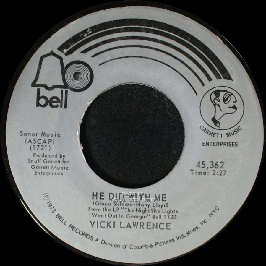 Vicki Lawrence - He Did With Me / Mr. Allison side A