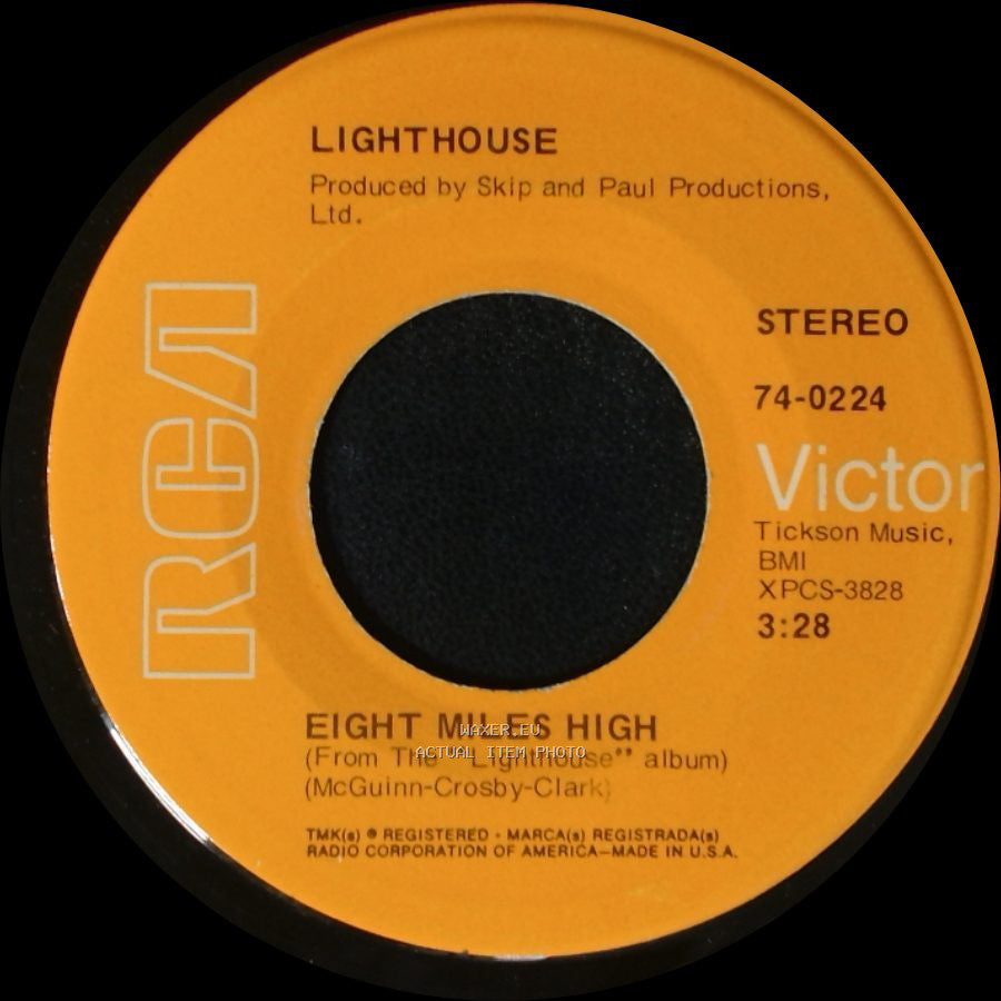 Lighthouse - If There Ever Was A Time / Eight Miles High side B