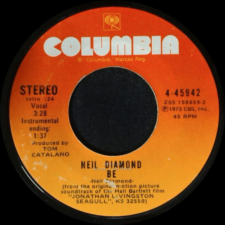 Neil Diamond - Be / Flight Of The Gull (Instrumental) side A
