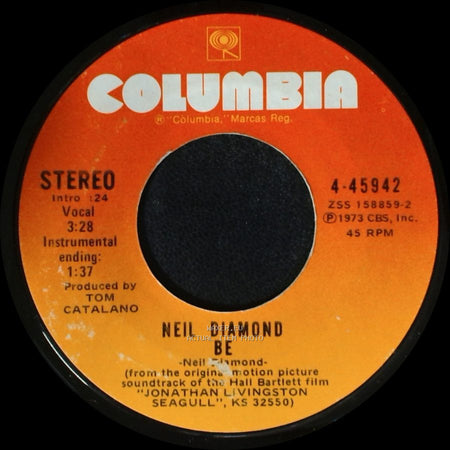 Neil Diamond - Be / Flight Of The Gull (Instrumental) side A