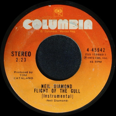 Neil Diamond - Be / Flight Of The Gull (Instrumental) side B
