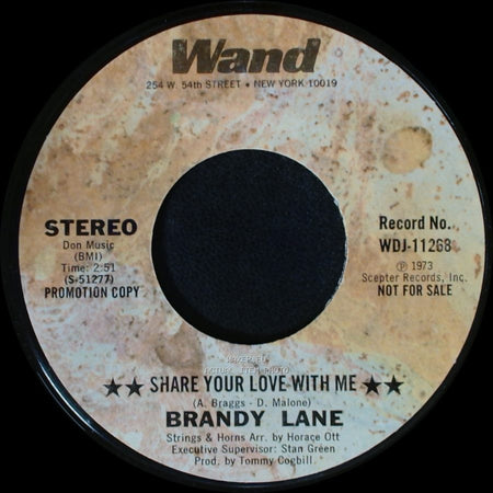 Brandy Lane - Share Your Love With Me / Share Your Love With Me side A