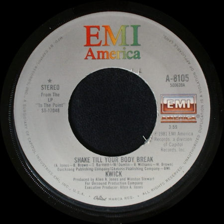 Kwick - I Choose You / Shake Till Your Body Break side B