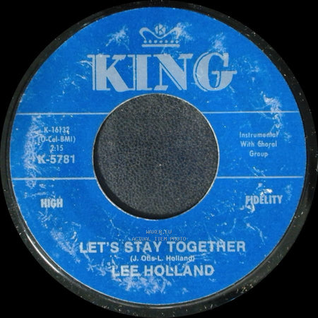 Lee Holland - Give Me Back My Heart / Let's Stay Together side A