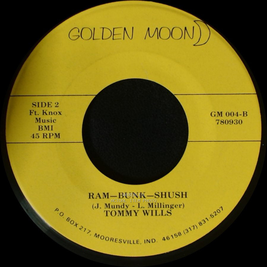 Tommy Wills - Wildwood Flower / Ram-Bunk-Shush side B