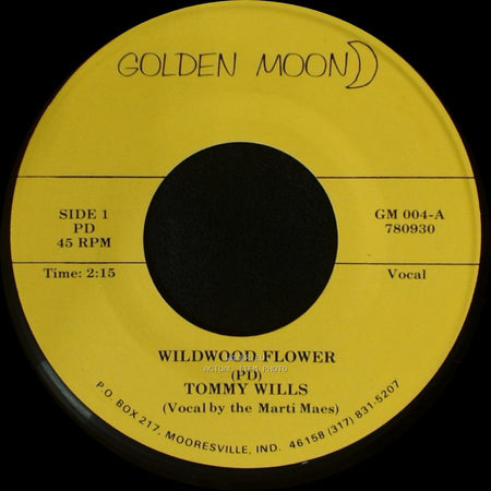 Tommy Wills - Wildwood Flower / Ram-Bunk-Shush side A