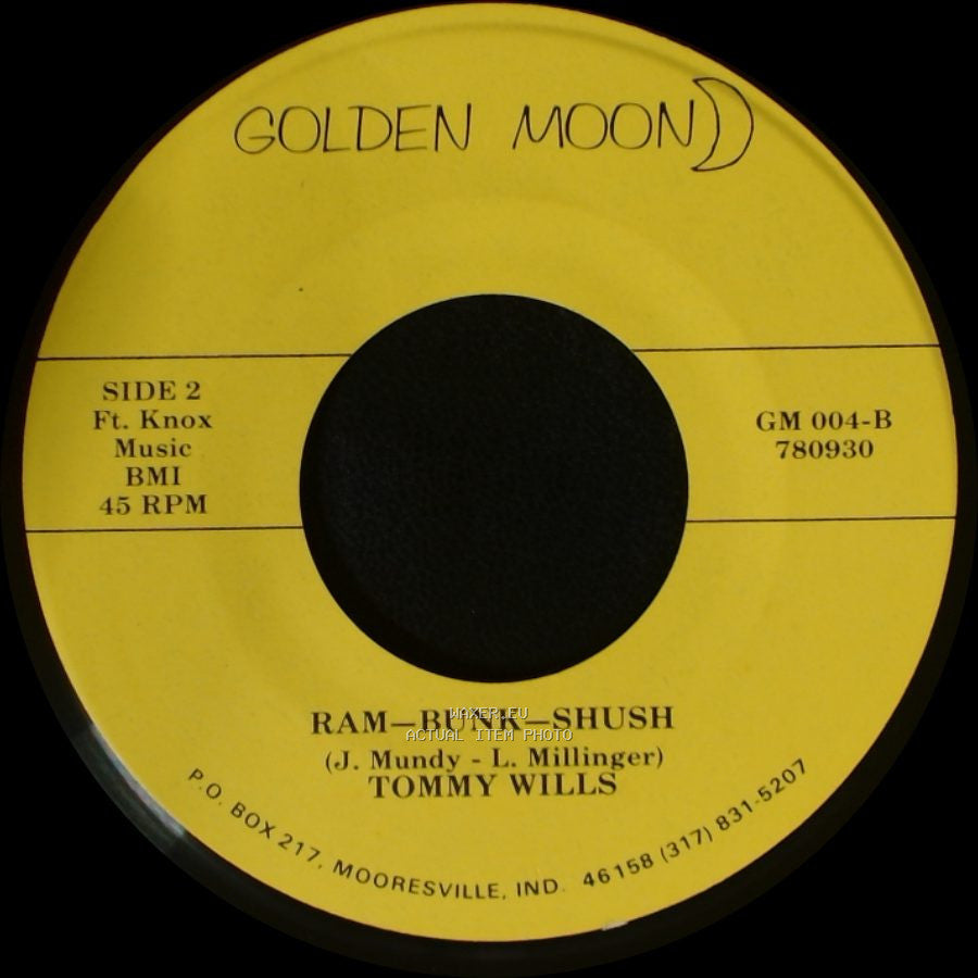 Tommy Wills - Wildwood Flower / Ram-Bunk-Shush side B