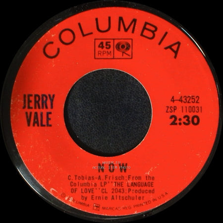 Jerry Vale - Now / Tears Keep On Falling side A