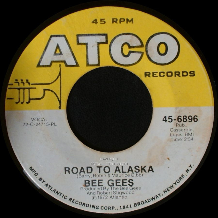 Bee Gees - Run To Me / Road To Alaska side B