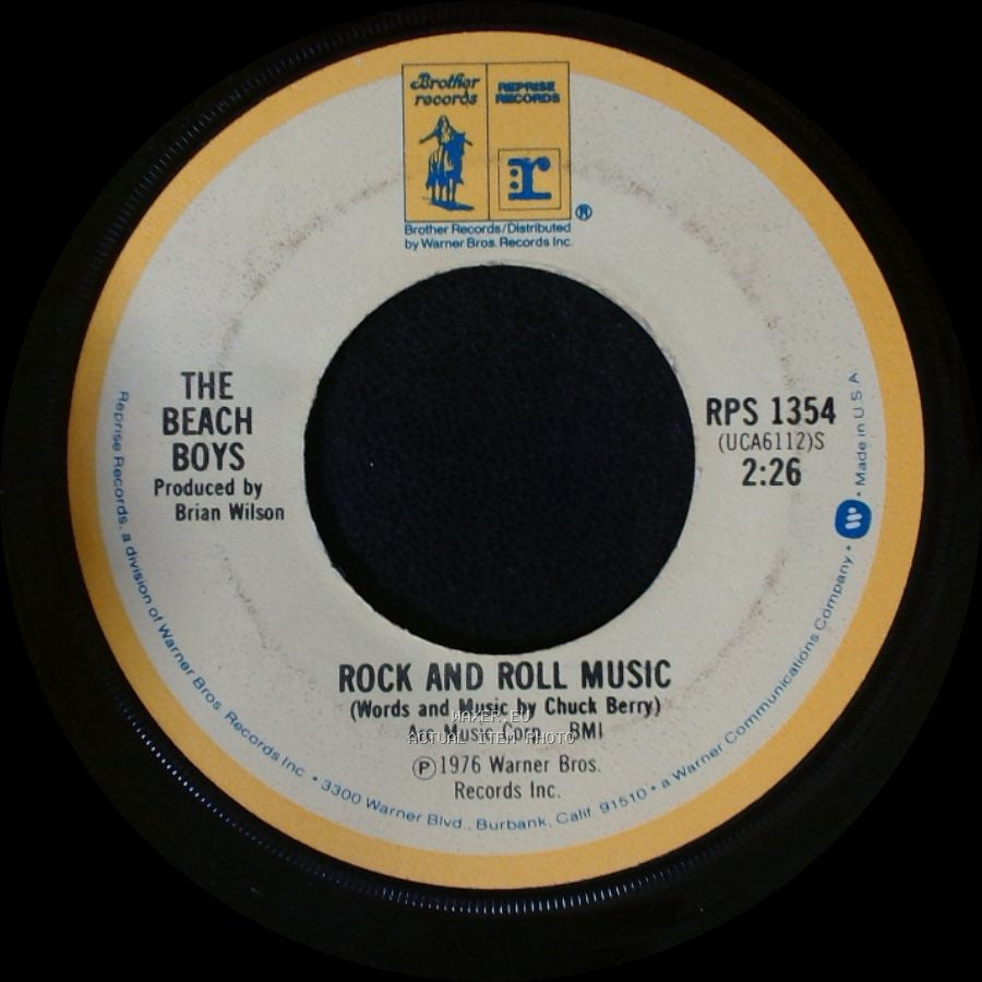 The Beach Boys - The T M Song / Rock And Roll Music side B