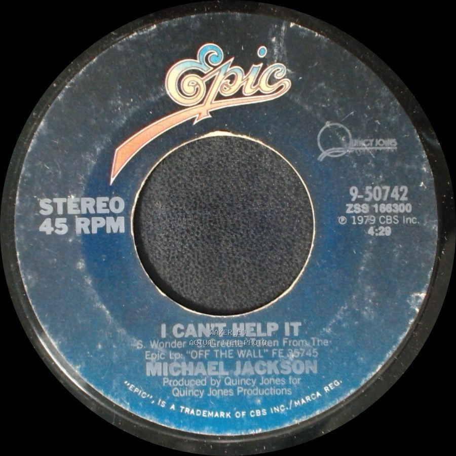 Michael Jackson - I Can't Help It / Don't Stop 'til You Get Enough side A