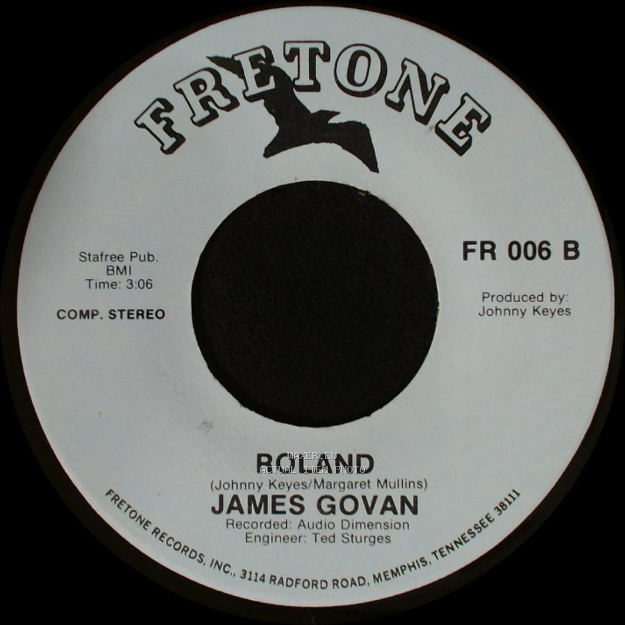 James Govan - Frumpy / Roland side B