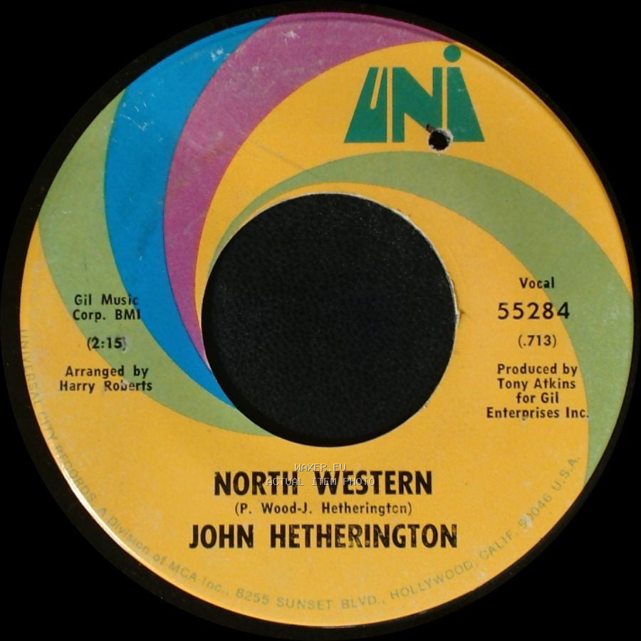 John Hetherington - North Western / Can't Nobody See My Face side A