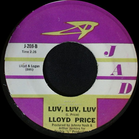 Lloyd Price - Take All / Luv, Luv, Luv side B