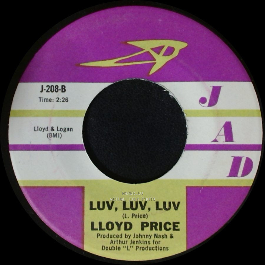 Lloyd Price - Take All / Luv, Luv, Luv side B